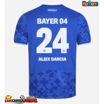 Camisa de Futebol Bayer Leverkusen Aleix Garcia #24 Equipamento Alternativo 2025-26 Manga Curta